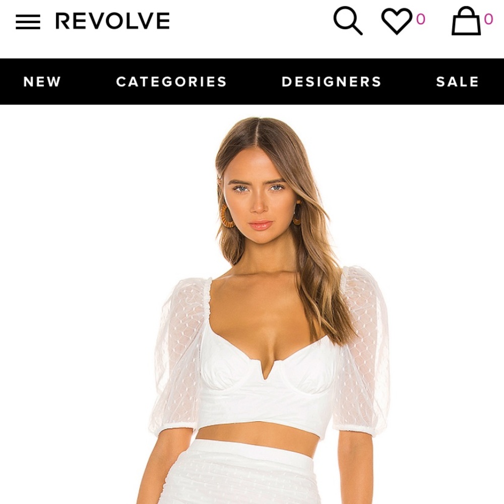 Revolve crop top